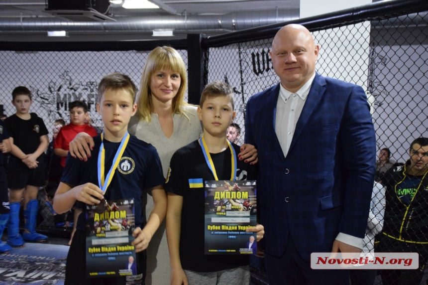 В Николаеве дети соревновались за Кубок юга Украины по ММА