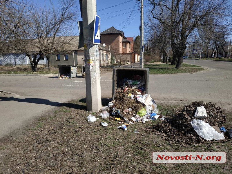 В Николаеве из-за мусорных баков вспыхнул конфликт между патрульными и «Авто Евро Силой»