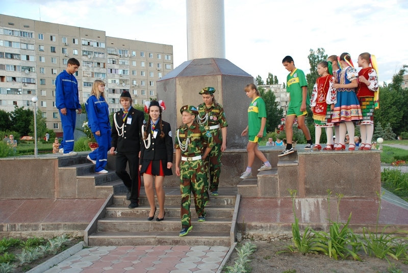 В Южноукраинск съехались молодые спасатели из четырех государств. ФОТО