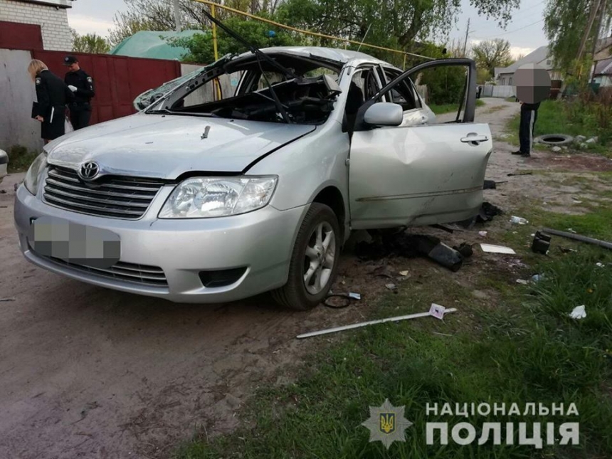 В Харькове в окно Toyota бросили гранату - водитель в тяжелом состоянии