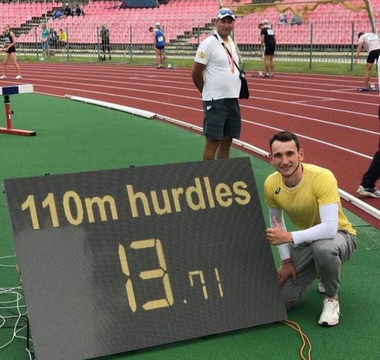 Николаевский спортсмен установил новый рекорд Украины на чемпионате по легкой атлетике