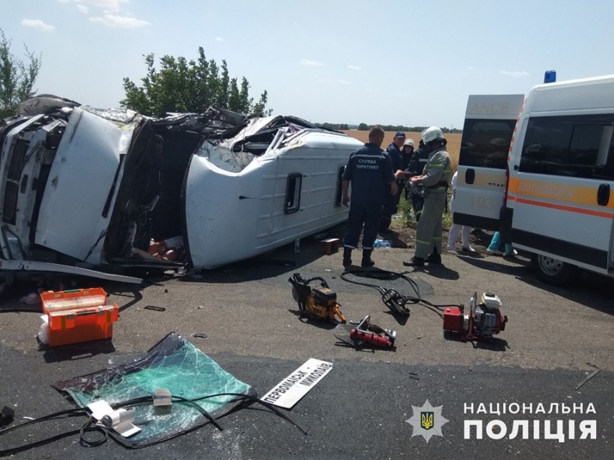 ÐÐ°ÑÑÑÐ°Ð±Ð½Ð°Ñ Ð°Ð²Ð°ÑÐ¸Ñ Ð½Ð° ÐÐ¸ÐºÐ¾Ð»Ð°ÐµÐ²ÑÐ¸Ð½Ðµ: 1 ÑÐµÐ»Ð¾Ð²ÐµÐº Ð¿Ð¾Ð³Ð¸Ð±, ÐµÑÐµ 15 Ð¿Ð¾ÑÑÑÐ°Ð´Ð°Ð»Ð¸