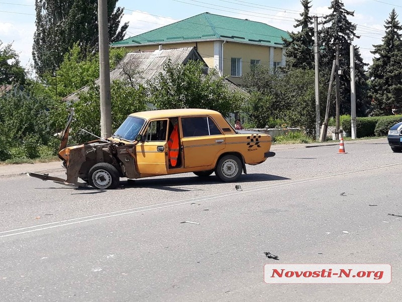 В Новой Одессе мотоциклист врезался в «Жигули»