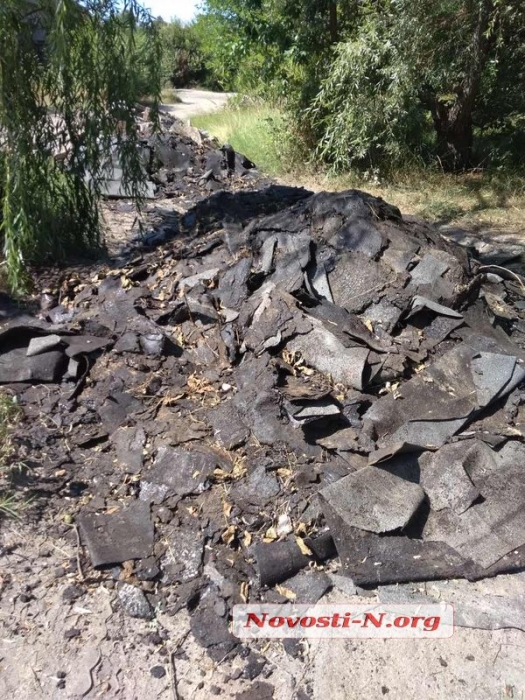 Забота об экологии по-николаевски: в парке Победы устроили строительную свалку