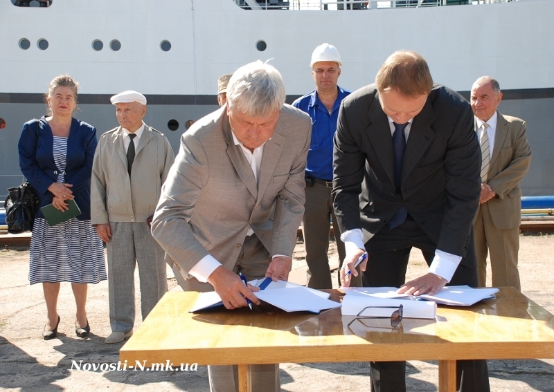 Черноморский судостроительный завод передал Российской Федерации траулер-рыбозавод и собрался достраивать еще один траулер