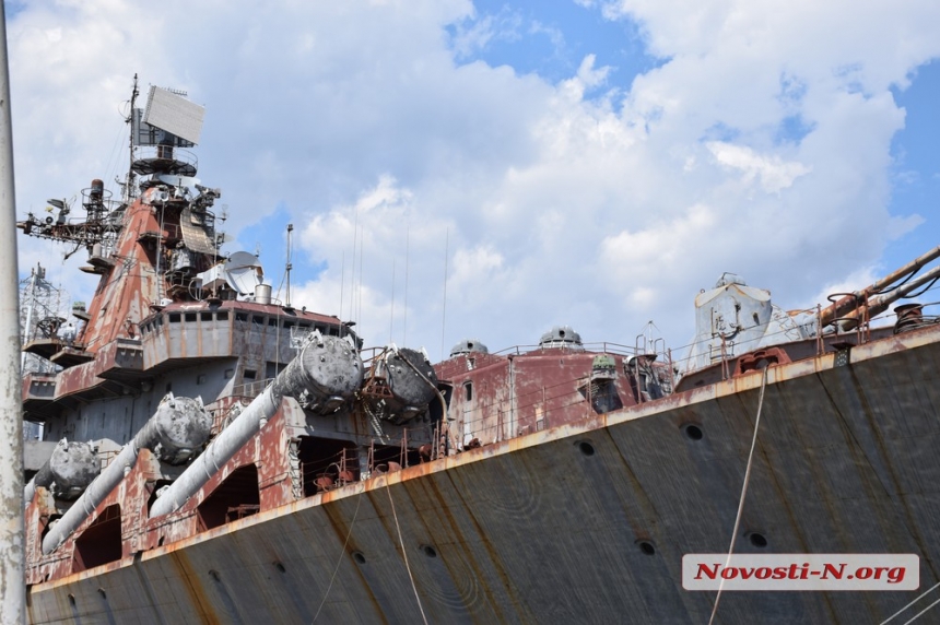 Как Владимир Зеленский побывал на крейсере «Украина» в Николаеве. ФОТОРЕПОРТАЖ