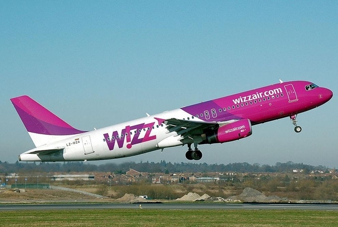 Wizz Air только за две недели отменил 50 вылетов из Киева