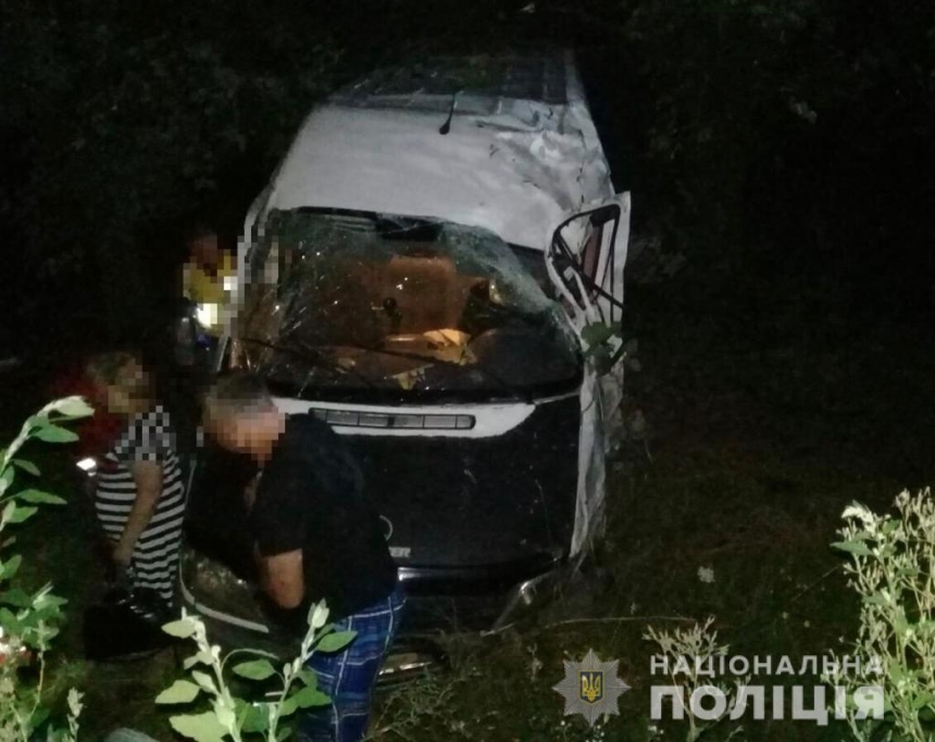 Пьяное ДТП под Немировым: пострадали 8 человек, среди которых дети
