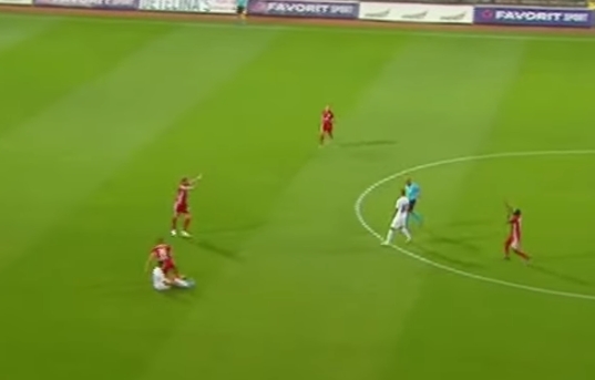 Появилось видео победного гола Зари в матче Лиги Европы против ЦСКА