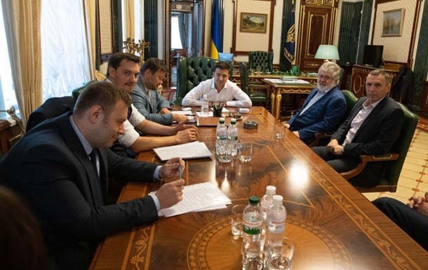 Президент Зеленский встретился с Коломойским