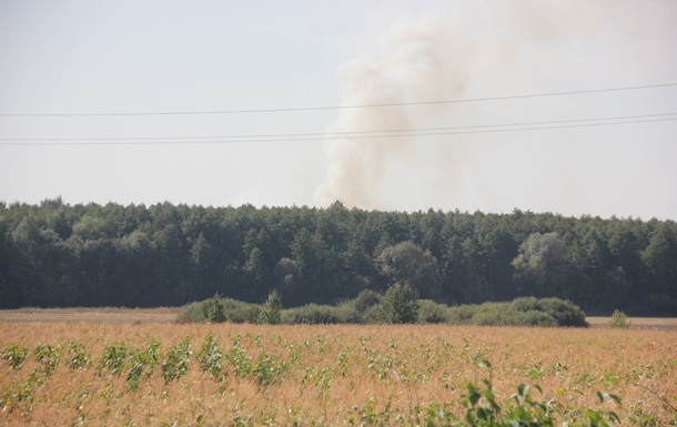 На военных складах в Калиновке прогремели взрывы