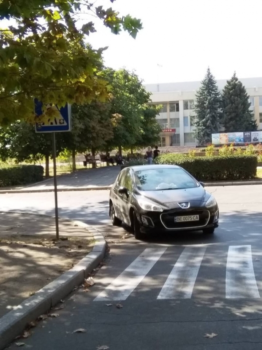 Депутат Веселовская припарковалась на пешеходном, а после чуть не сбила журналиста. ВИДЕО