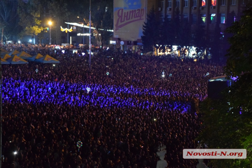 Как прошёл праздничный концерт в 230-й юбилей Николаева. ФОТОРЕПОРТАЖ