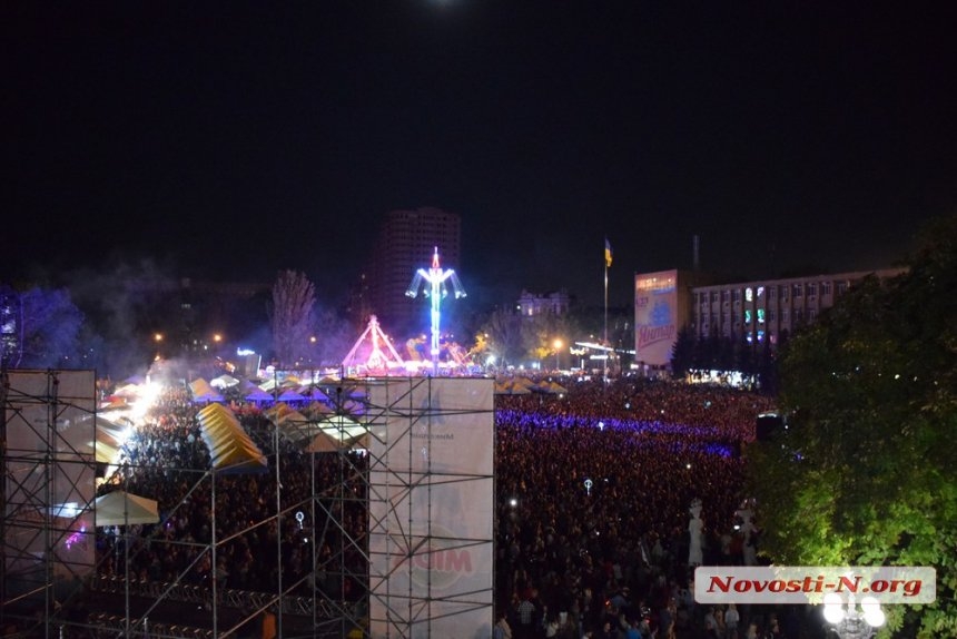 На празднование 230-й годовщины Николаева пришли около 50 тысяч граждан, - полиция