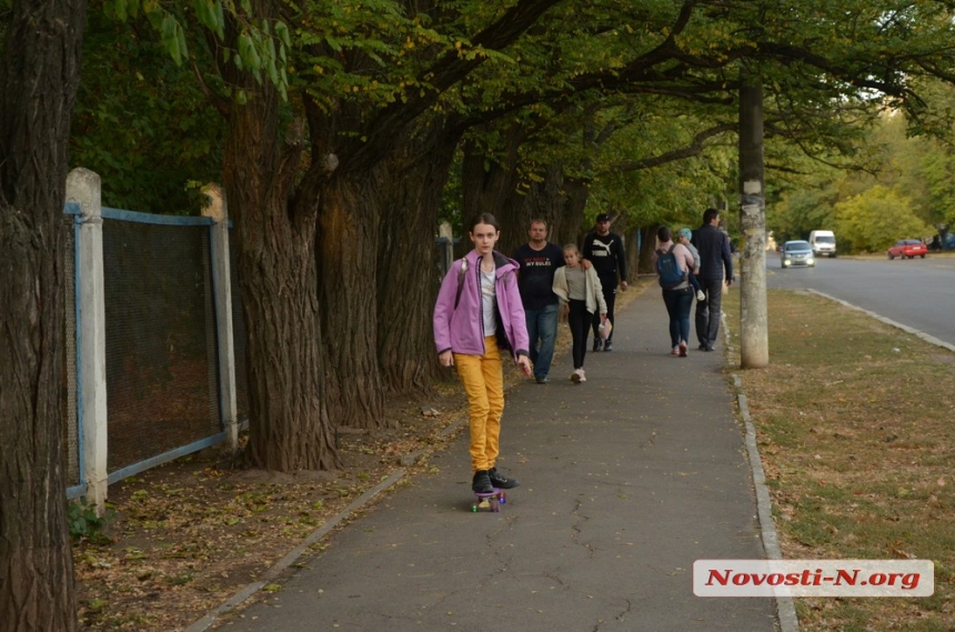 Бабье лето: Николаев окрашивается в янтарные тона. ФОТО