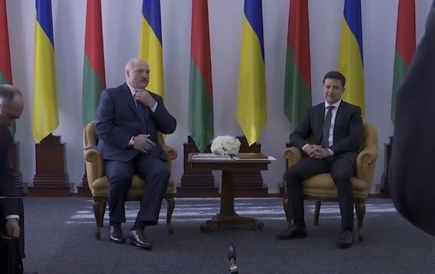 Зеленский встретился с президентом Беларуси Лукашенко. ВИДЕО