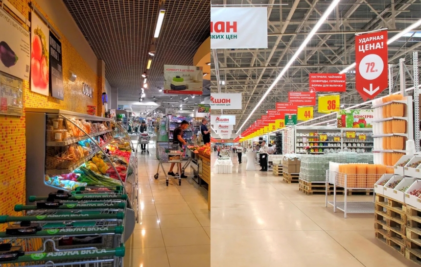 Блогеры сравнили цены на продукты в супермаркетах России и Украины. Видео
