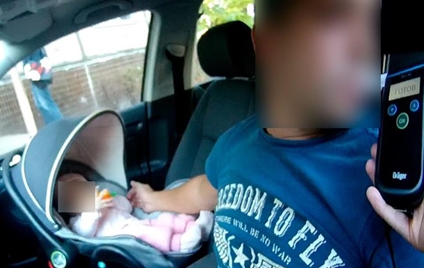 Полиция задержала пьяного водителя с младенцем в машине