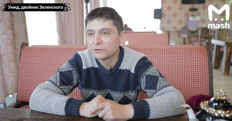 В Москве нашли двойника Зеленского - он узбек и работает маляром