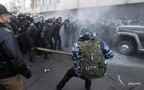 Протест возле Верховной Рады: полиция готовит подозрения трем участникам столкновений
