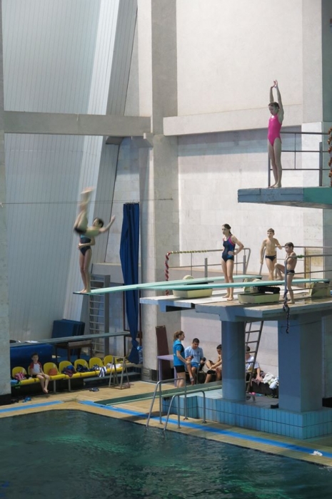 В Николаеве для спортсменов «Украины» приобрели новые трамплины для прыжков в воду