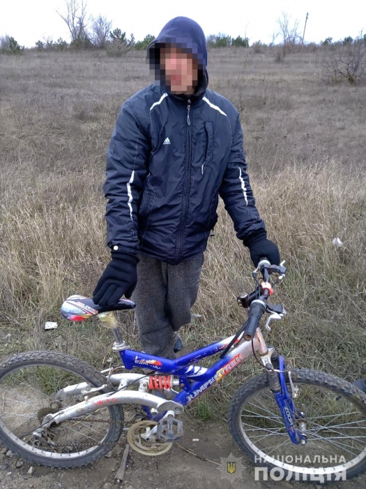 На Николаевщине поймали вора велосипедов и поношенных кроссовок