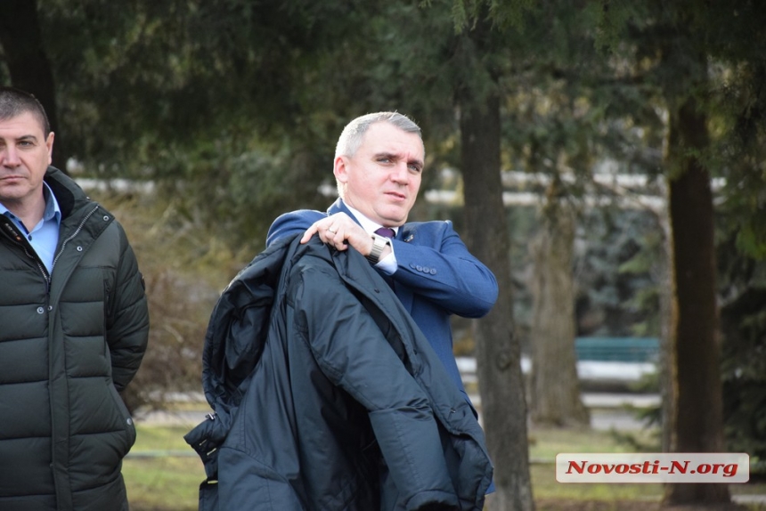 Фоторепортаж с рабочего визита в Николаев главы ВР Разумкова 