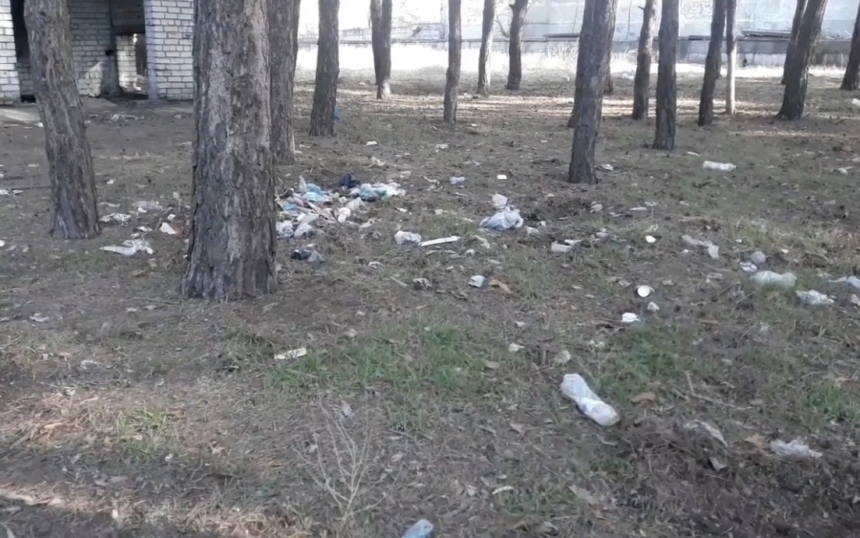 Николаевцы самостоятельно убрали мусор в Балабановском лесу
