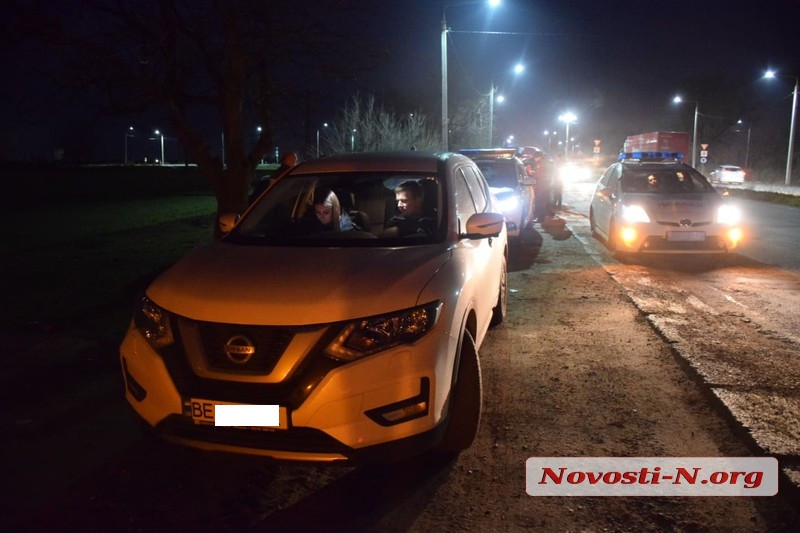 Под Николаевом полиция с погоней задержала грузинских воров, ограбивших автомобиль