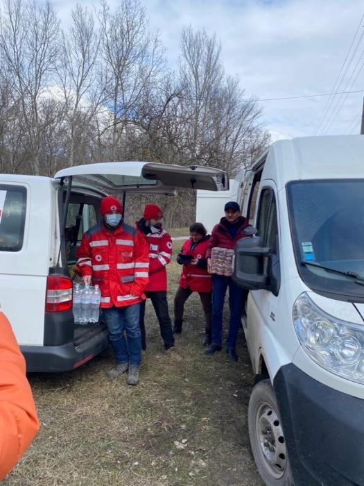 Николаевцы отправили в Санжары гуманитарную помощь для украинцев, эвакуированных из Китая