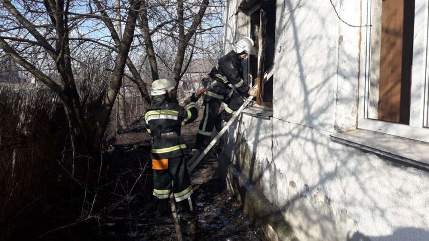 На Николаевщине за сутки трижды случались пожары в частном секторе