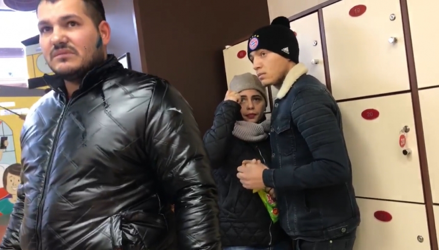 В Киеве "коп" прикрывал карманника, избившего четырех полицейских. ВИДЕО