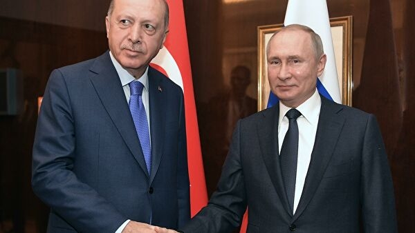 Путин и Эрдоган договорились о перемирии в сирийском Идлибе. Видео