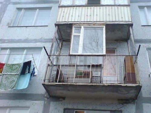 Застеклённые балконы могут стать роскошью