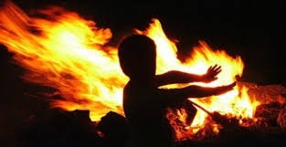 В Житомирской области при пожаре заживо сгорела годовалая девочка