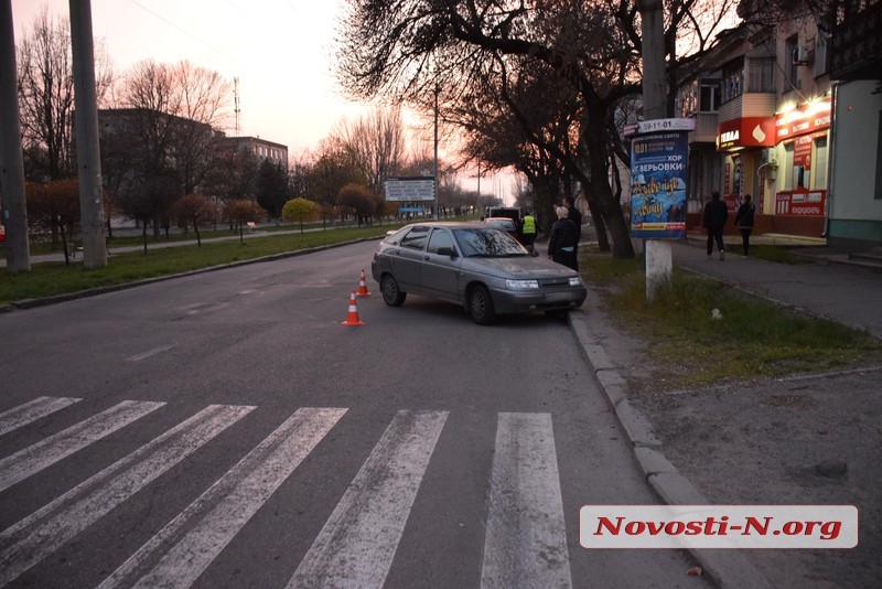 В Николаеве «Ниссан» протаранил ВАЗ