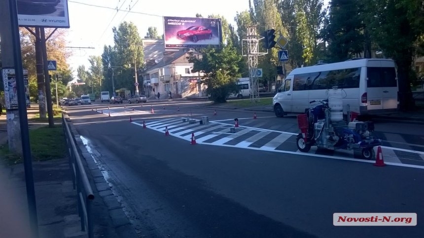 В Николаеве приступают к реконструкции проблемного перекрестка улиц Карпенко и Крылова