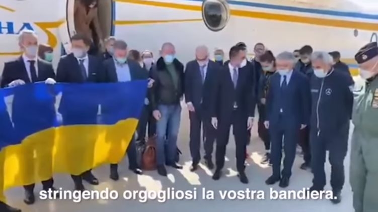 В Италии поблагодарили Украину за помощь в борьбе с коронавирусом. Видео