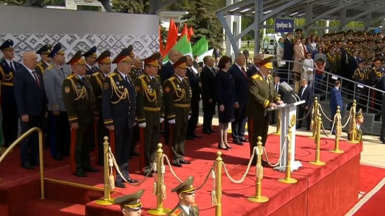 В Беларуси начался парад ко Дню Победы
