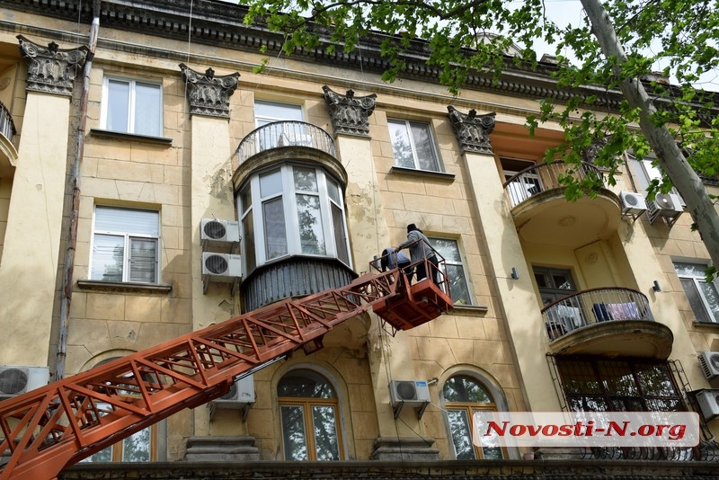 В Николаеве подсветка украсит старинный дом на ул. Соборной