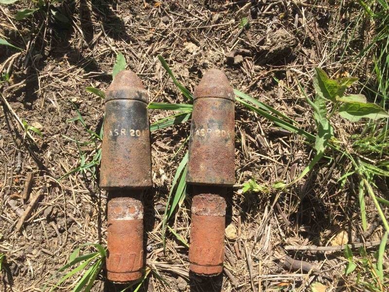 В селе под Николаевом местный житель нашел две винтовочные гранаты