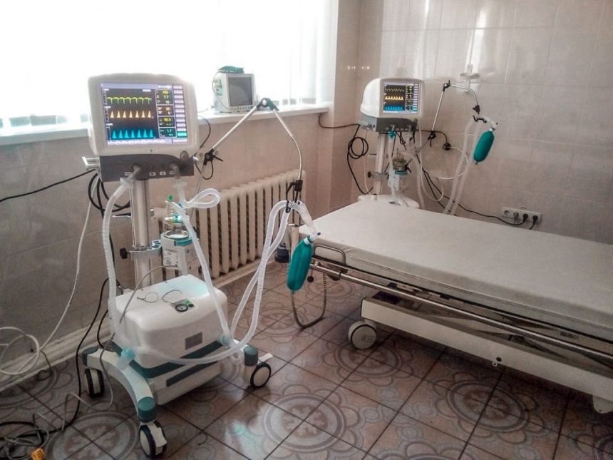 Николаевская городская больница №1 получила еще два аппарата ИВЛ