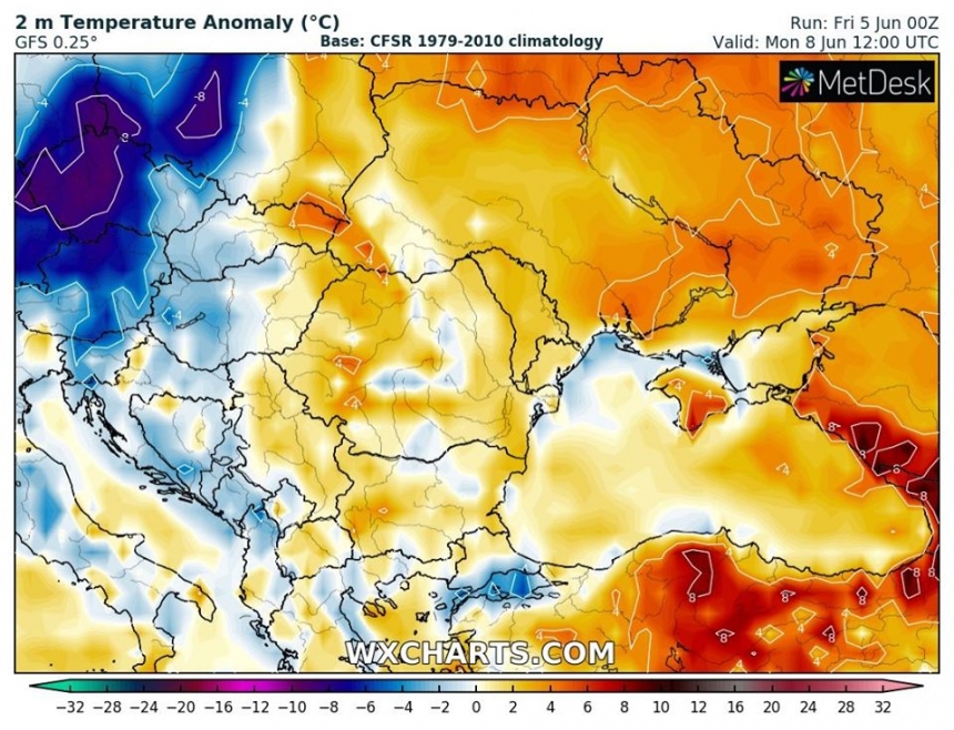 В выходные на Николаевщине потеплеет до +31°