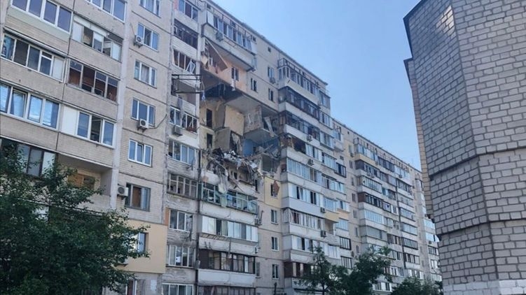 Пострадавший при взрыве дом в Киеве придется демонтировать - Кличко