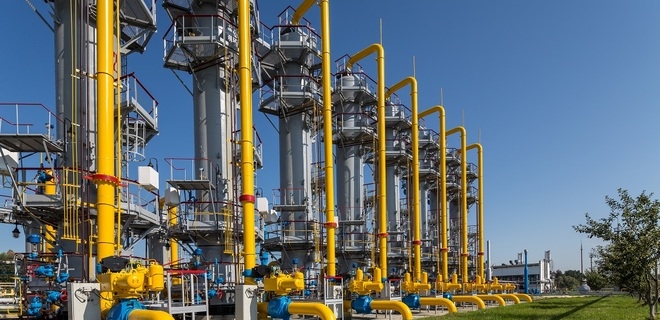 Запасы газа в подземных хранилищах Украины увеличились до 19,588 млрд куб. м