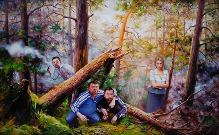Картину «Утро в сосновом лесу» переписали под скандал с «корабельной сосной»