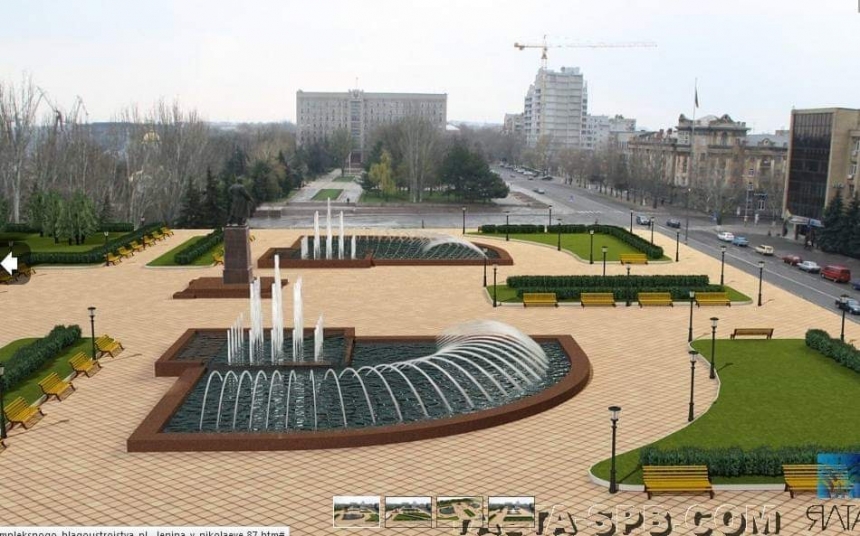 В Николаеве показали проект реконструкции центральной площади, разрабо