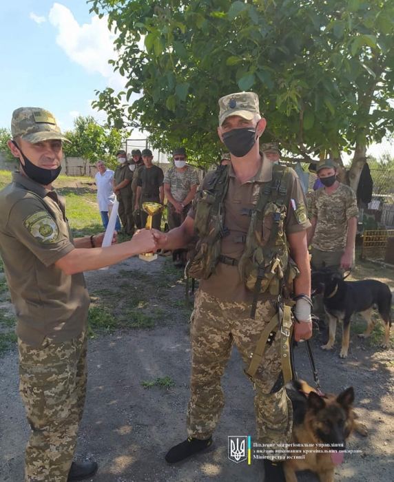 На Николаевщине прошли соревнования по многоборью кинологов