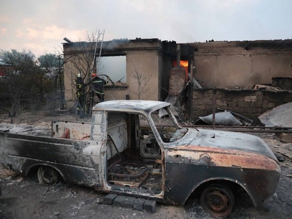 Пожары в Луганской области: госпитализировано 28 человек, 17 из них - дети