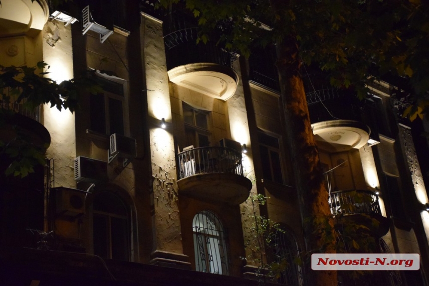 Что скрывается за подсветкой зданий Николаева